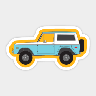 1971 Ford Bronco Sticker